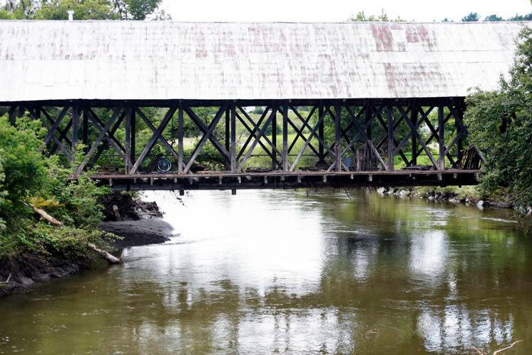 Sanborn Covered Bridge photo by Paul Hayes